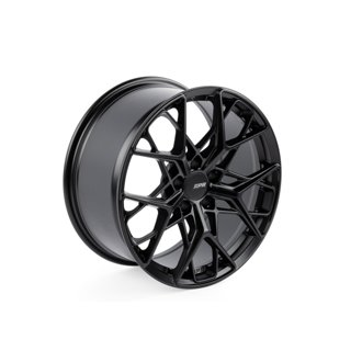 A02 Flow Formed - 20x9.0 - 5x112 - ET37 - 66.5mm Center Bore - Satin Black Wheel
