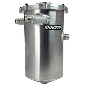 MMPS Split Top 16in Tall 8in Dia 7.5qt Dry Sump Tank