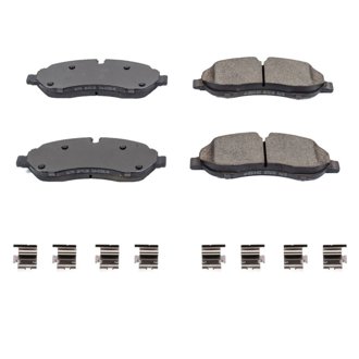 Z17 Low-Dust Ceramic Brake Pads with Hardware