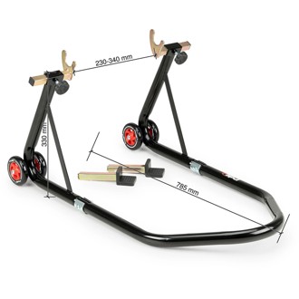 Rear Stand For Twin Swings Arms Black