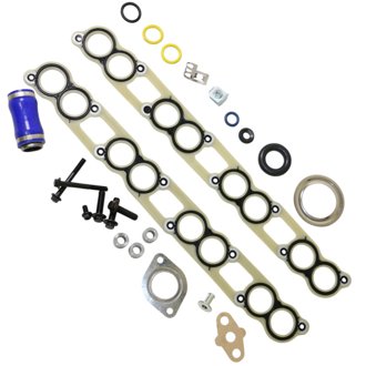 EGR Cooler Gasket Kit - Ford 2004-2007 6.0L w/Square Tube