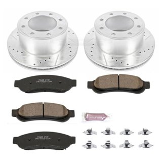 Z23 Daily Driver Carbon-Fiber Ceramic Brake Pad and Drilled & Slotted Rotor Kit