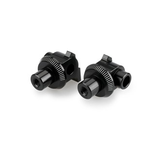 Adaptor Rider Footpeg Black