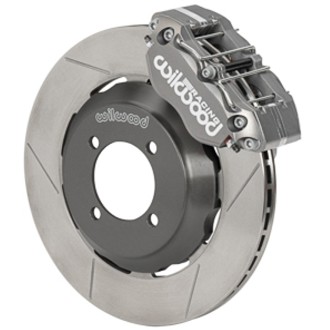Wilwood Forged Dynalite Front Race BBK Kit - Type III Anodize Caliper - 11.75in GT Slotted Rotor