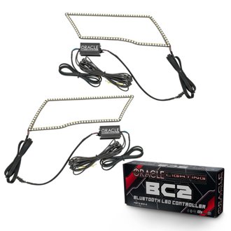Switchback Quad Headlight Halo Kit, ColorSHIFT(tm) - BC1