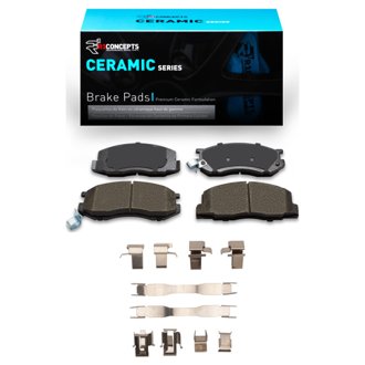 R1 Ceramic Pads and Hardware Kit