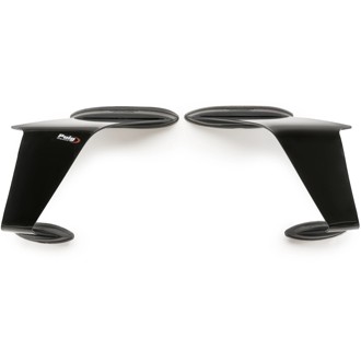 Race Side Spoilers Black