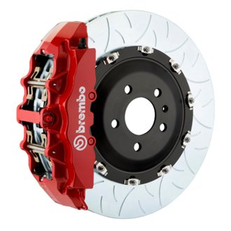 15-20 F150 2WD/4WD (Excl Raptor)Fr GT BBK 6Pis Cast 2pc 380x34 2pc Rotor Slotted Type3-Red