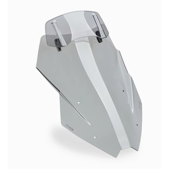 Touring Windshield With Visor Smoke