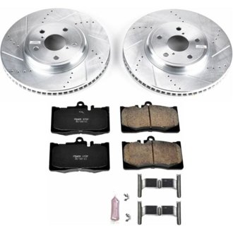 Z23 Daily Driver Carbon-Fiber Ceramic Brake Pad and Drilled & Slotted Rotor Kit