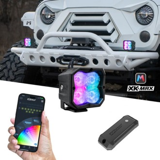 Xkglow Xkmax Rgbw Addressable Cube Light Kit - Fog Beam