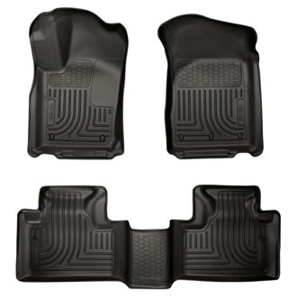 11-13 Dodge Durango / 11-13 Jeep Grand Cherokee WeatherBeater Combo Black Floor Liners