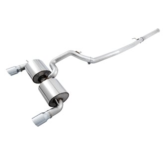 Awe Touring Edition Cat-Back Exhaust For Ford Focus Rs- Non-Resonated