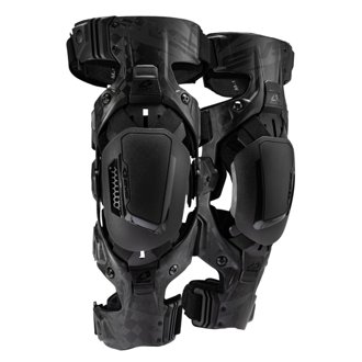 Evs Web Eclipse Knee Brace Black Pair - Medium
