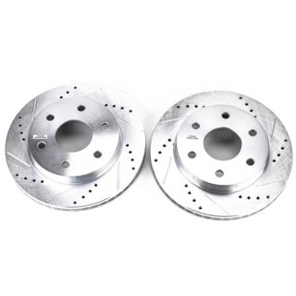 Evolution Performance Drilled And Slotted Rotor Pair