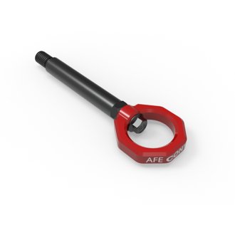 Afe Control Front/Rear Tow Hook Red