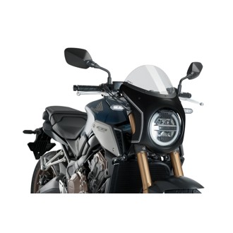 Retro Semi Fairing Clear