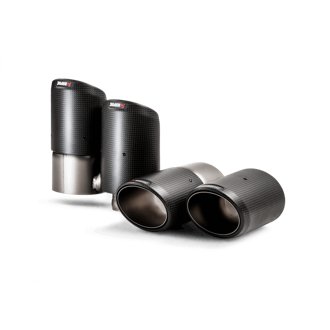 2018+ Porsche Cayenne V6 (536) Tail Pipe Set (Carbon