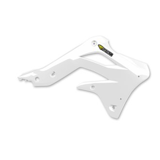 12-15 Kawasaki KX450F Radiator Shroud - White