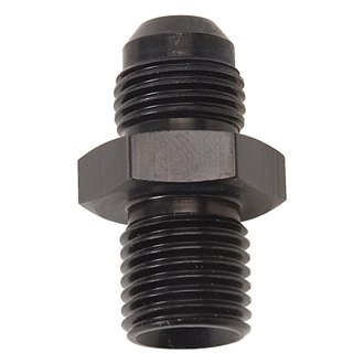 Performance -6 AN Flare to 12mm x 1.5 Metric Thread Adapter (Black