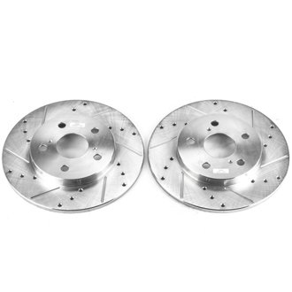 Evolution Performance Drilled And Slotted Rotor Pair