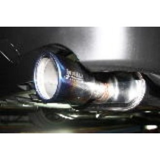 13+ Lexus IS 250/IS 350 Q300 w/ Rolled Titanium Tips Axle-Back Exhaust