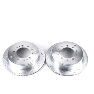 Evolution Performance Drilled And Slotted Rotor Pair