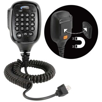 Hand Mic For Rdm-Db Mobile Radios With Scosche Surface Magnetic Mount