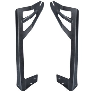 Off-Road Led Light Bar Roof Brackets, Black