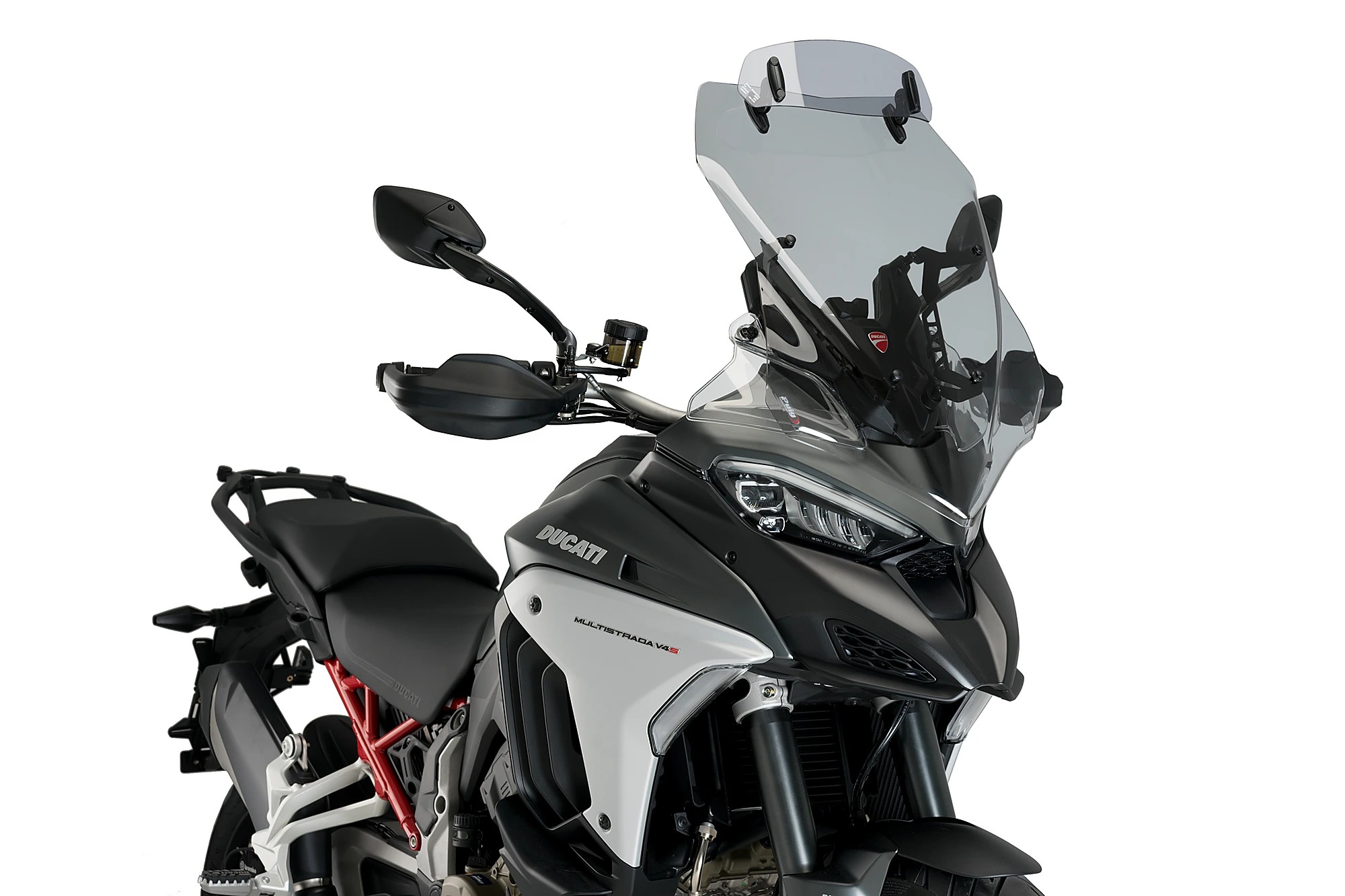 Touring Windshield With Visor Smoke