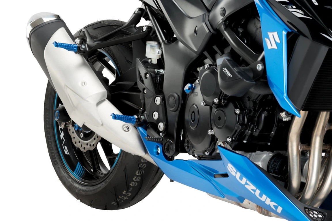 R-Fighter Footpegs Blue