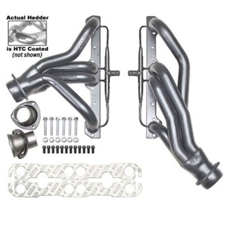 Silver Mid-Length E.O. Headers For 67-69 Camaro 283-400 w/A.I.R.