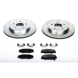 Z23 Daily Driver Carbon-Fiber Ceramic Brake Pad and Drilled & Slotted Rotor Kit