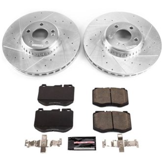 Z23 Daily Driver Carbon-Fiber Ceramic Brake Pad and Drilled & Slotted Rotor Kit