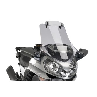 Touring Windshield With Visor Smoke