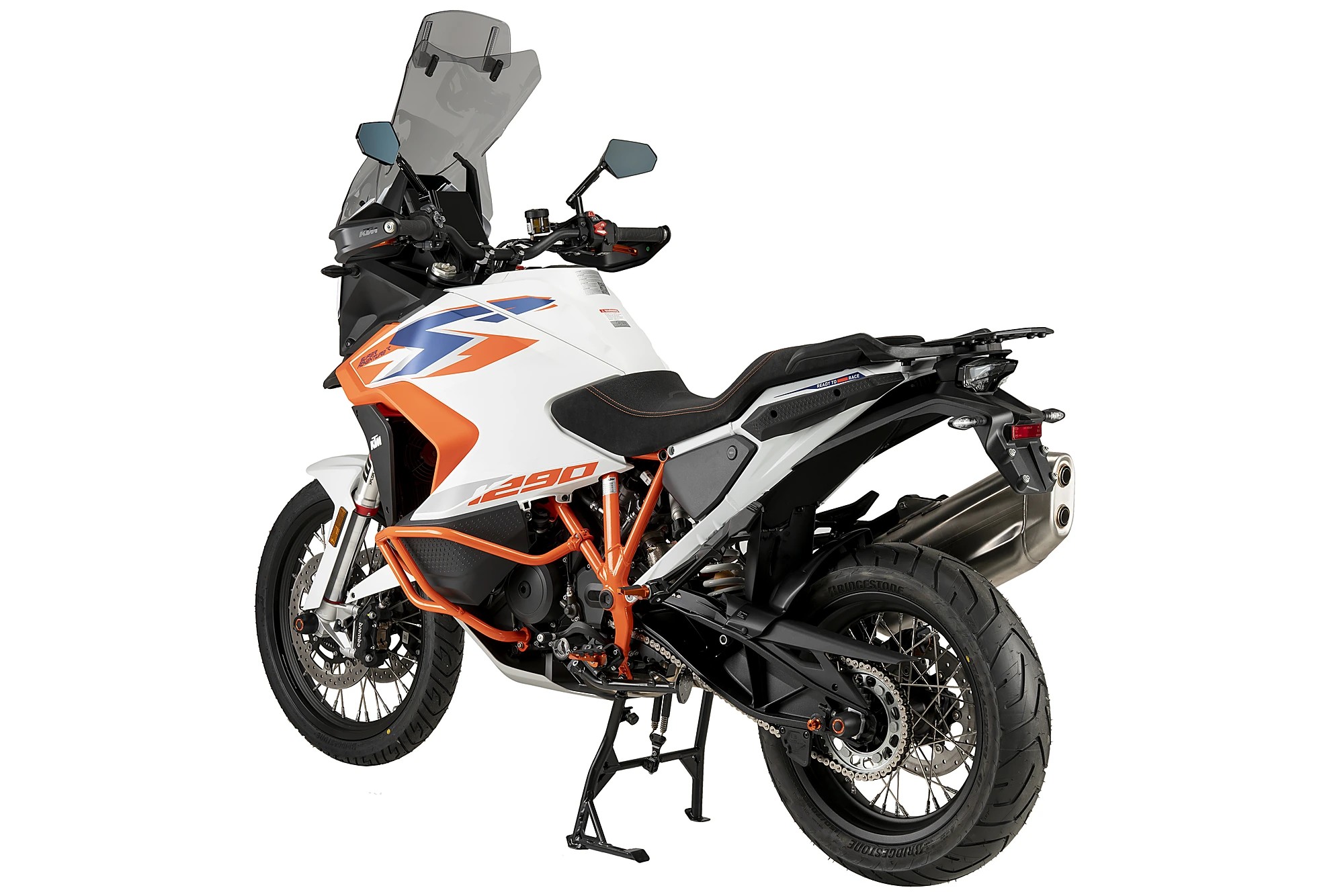 Trail 2.0. Footpegs Orange