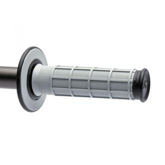 Mx Dual Compound Grips Full Waffle - Grey/ Black