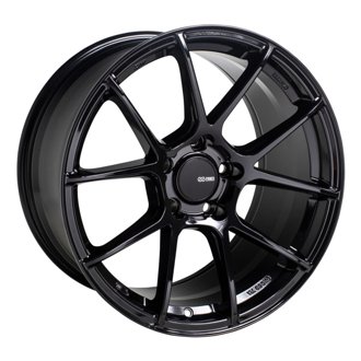 TS-V 18x8.5 5x120 38mm Offset 72.6mm Bore Gloss Black Wheel