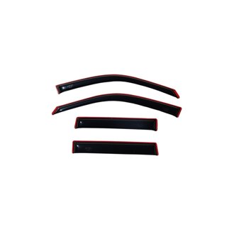 AVS 02-10 Ford Explorer (4 Door) Ventvisor In-Channel Front & Rear Window Deflectors 4pc - Smoke