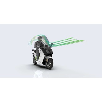 Windshield V-Tech Line Touring Clear