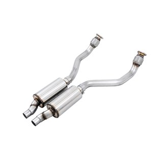 AWE Resonated Downpipes for Audi 3.0T