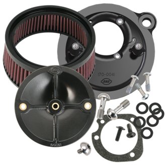 91-06 XL Sportster Models w/ Stock CV Carb Stealth Air Cleaner Kit w/o Cover