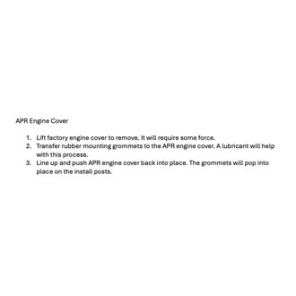 Installation Instructions