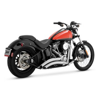 HD Softail Big Radius 2-2 86-17 Chrome PCX Full System Exhaust