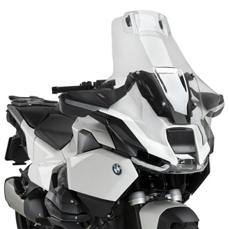 Touring Windshield With Visor Clear