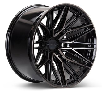 HF6-5 22x9.5 / 6x135 / ET20 / Deep Face / 87.1 - Tinted Gloss Black Wheel