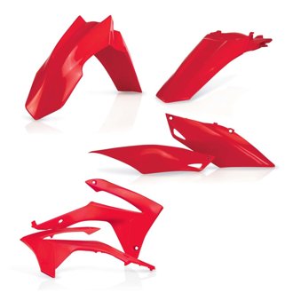 14-17 Honda CRF250R/13-16 CRF450R Plastic Kit - Red