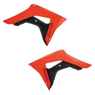 17-22 Honda CRF250R/ CRF450R/ CRF450R-S Radiator Shroud - Red/Black
