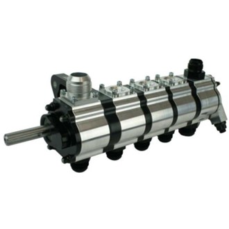 Tri-Lobe 5 Stage Dry Sump Oil Pump - Left Side - 1.800in Pressure