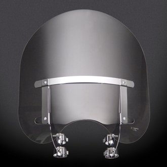 BMW/ Honda/ Kawasaki/ Suzuki/ Yamaha Dakota 4.5 mm. Windshield - Clear